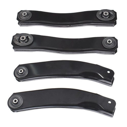 Solid Spare 4Pcs For Jeep Grand Cherokee Front & Lower Control Arms Suspension Kit 1999-2004