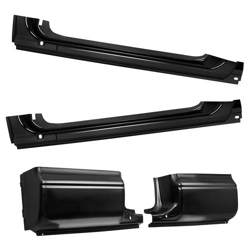Solid Spare For 1997-2004 Dodge Dakota pickup Club Cab/ Extended Cab Corners Rocker Panels