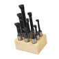 Solid Spare 1/2" BORING BAR SET PRO QUALITY 9 PCS CARBIDE TIPPED BARS 1/2" SHANK LATHE TOOL