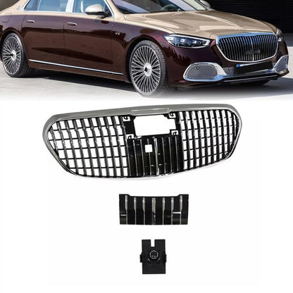 For Maybach Mercedes Benz W223S450L S500 S580 S680 2021-2024 Grille W/ACC Chrome