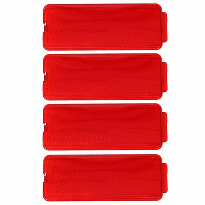 Solid Spare Fit For Ford F250 F350 Super Duty 1999-2007 Front Rear Door Red Reflector Panel