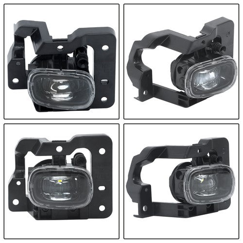 Solid Spare LED For Nissan Pathfinder 2023-2024 New Left&Right Front Lamps Clear Fog Lights