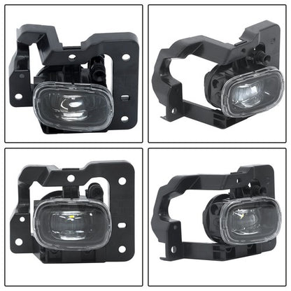 Solid Spare LED For Nissan Pathfinder 2023-2024 New Left&Right Front Lamps Clear Fog Lights