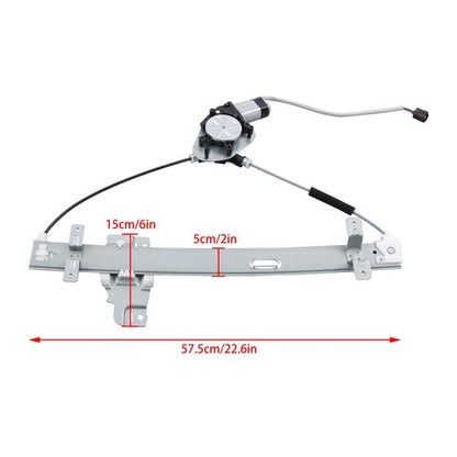 Solid Spare 748-059 Front RH Window Regulator w/Motor 2 Pins For Honda Passport 1998-2002