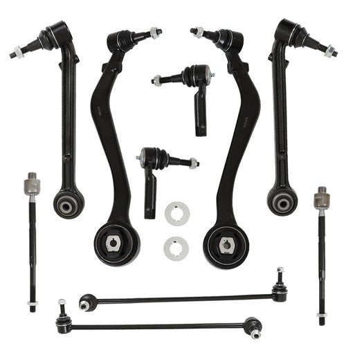 Solid Spare Front Lower Control Arms Tie Rods Sway Bars 10Pc For Chevy Camaro 10-15 New