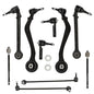 Solid Spare Front Lower Control Arms Tie Rods Sway Bars 10Pc For Chevy Camaro 10-15 New