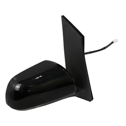Black Smooth Power Heated Mirror for Toyota Sienna 2015-2020 Passenger RH Side