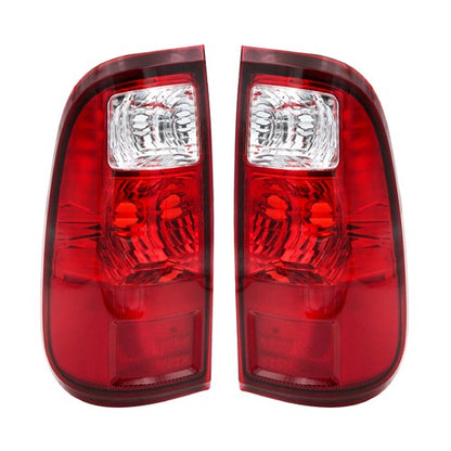 Solid Spare Rear Tail Lights For Ford F-250 Super Duty 2008-2016 Left&Right Side Brake Lamps
