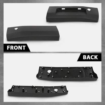 Solid Spare Fit For 2015-2019 Ford Transit 150 250 350 Rear Door Lower Molding Left+Right