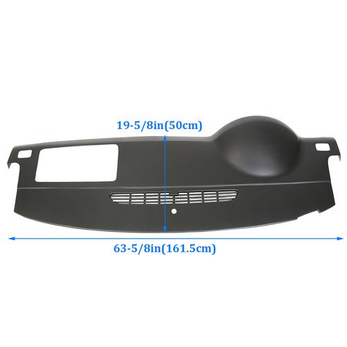 Solid Spare Dash Cover Cap Black For 2007-2014 Avalanche Suburban Tahoe Yukon Panel Pad