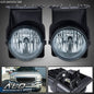 Solid Spare Bumper Fog Lights Left+Right Fit For 2003-2006 GMC Sierra 1500 2500 3500 Pickup
