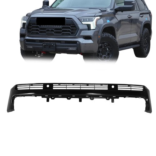 Solid Spare Plastic Front Bumper Lower Grille 52711-0C060 For Toyota Sequoia 2023-24 Black
