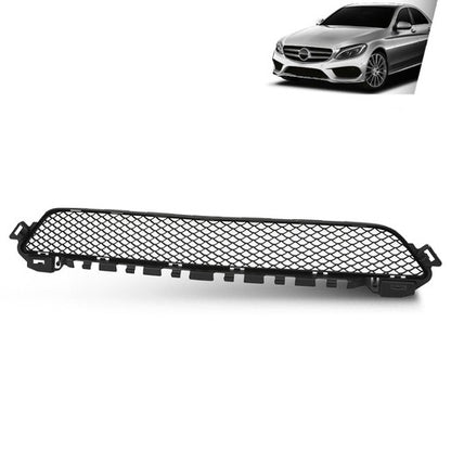 Solid Spare Fit For 15-18 Mercedes-Benz W205 C300 C400 Front Bumper Lower Grille 2058850423