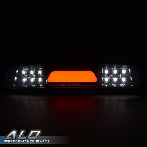 Solid Spare Fit For 09-17 RAM 1500 2500 3500 LED Third 3rd Tail Brake Light Cargo Lamp Black