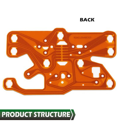 Solid Spare Fit For 1977-1982 Chevrolet C3 Corvette Console Printed Circuit Board # 25015147