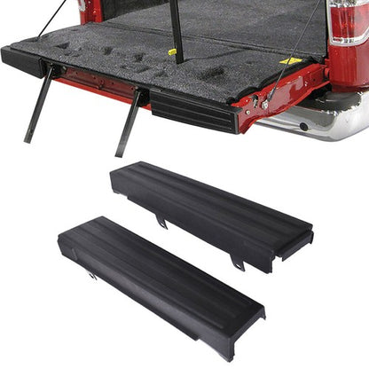 Solid Spare Driver Passenger Side Tailgate Flex Step Cap Cover Fit For Ford F-150 2009-2014