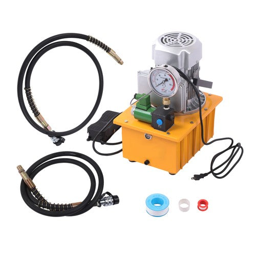 Solid Spare 10000 PSI Single Acting Electric Hydraulic Pump 8L Solenoid Valve 110V