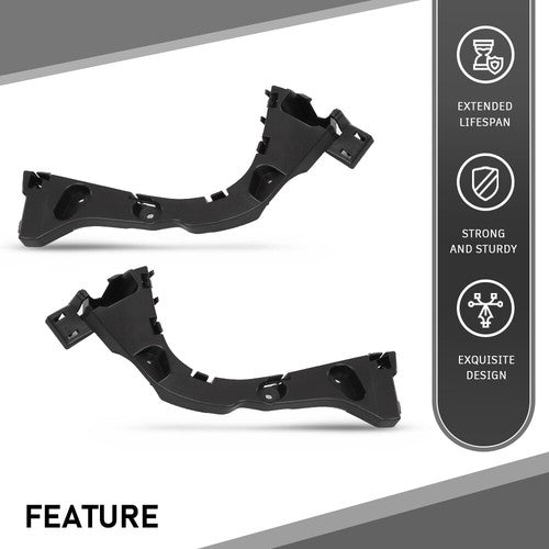 Solid Spare Rear Bumper Mounting Bracket Fit For 2015-2018 Ford Focus Left+Right Side