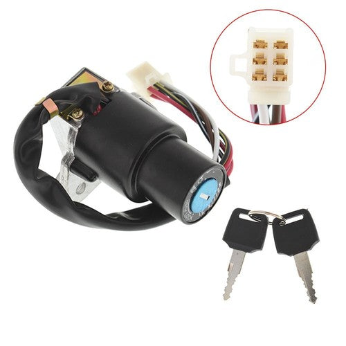 Solid Spare NEW Ignition Key Switch For Kawasaki KLR650 1987-2000 2001-2007