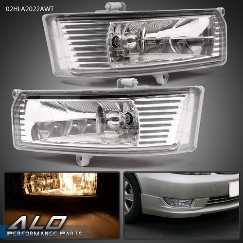 Solid Spare Bumper Fog Lights Driving Lamps W/Switch Fit For 05-06 Toyota Camry Left+Right