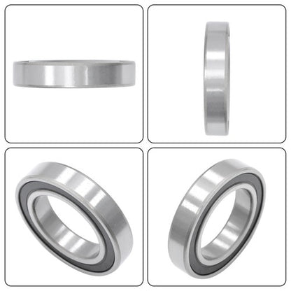Solid Spare 6010-2RS Deep Groove Ball Bearings 10Pcs 50mm Inner Dia 80mm OD 16mm Bore Sealed