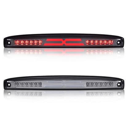 Solid Spare Fit For 03-06 Dodge Ram 2500 3500 LED Rear Center Tailgate Brake Light Smoke