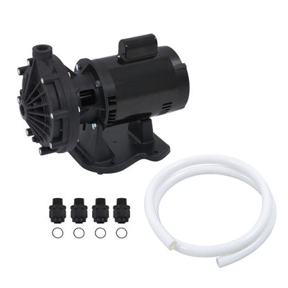 Solid Spare Swimming Pool Water Pump Motor 0.75HP 12GPM 115/230 VAC LA01N EC-LA01N