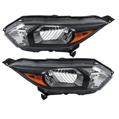 Headlights Assembly Headlamp Halogen Fit 2016 2017 2018 Honda HR-V HRV LH+RH