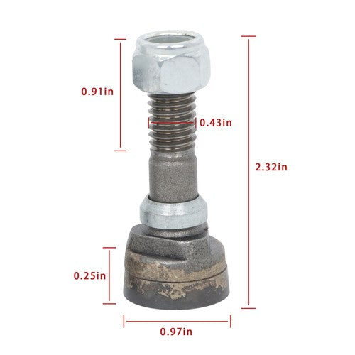 Solid Spare 20 pcs Stump Grinder Teeth Compatible With 900 Gre Teeth