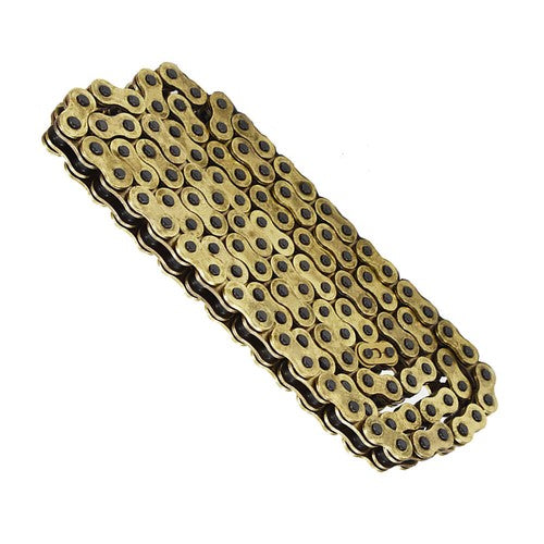 Solid Spare New Motorcycle 520 O-Ring Gold Drive Chain 120 Links 520 X 120 With Masterlink