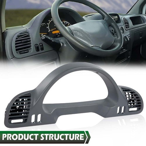 Solid Spare Fit For 2002-2006 Dodge Sprinter Left Side Dash Panel Bezel Trim With A/C Vents