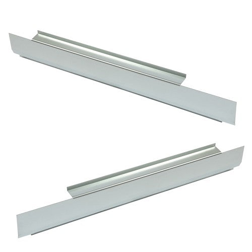 Solid Spare Slip-on Rocker Panels For 02-08 Ram 1500 03-09 06 07 2500 3500 Standard Cab 2Dr