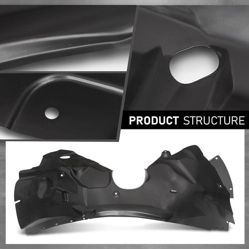 Solid Spare Front Inner Fender Liner Fit For 2015-2018 Ford Edge Right Side FO1249177