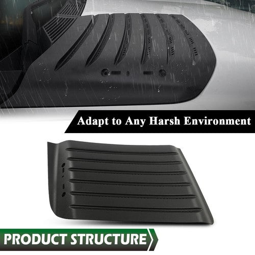 Solid Spare Fit For 2011-2014 Chevrolet Silverado 2500/3500 HD Right RH Hood Panel Grille