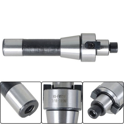 Solid Spare CNC End Milling +4Pcs APMT1604 Inserts R8 FMB22 Shank Mill Arbor and 400R 50MM
