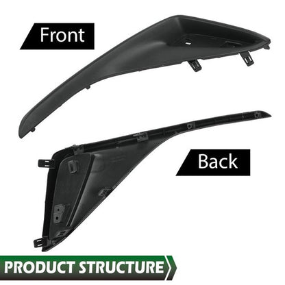 Solid Spare Fit For 18-19 Toyota C-HR RH Right Passenger Side Bumper Insert Cover Plate