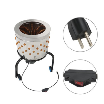 Solid Spare Chicken Plucker Machine 280RPM 120V 60Hz φ19.7 x H15.5 in /φ501 x H393mm