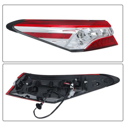 Solid Spare Left Outer Tail Light LED For Toyota Camry XLE XSE 2018-2019 20 Lamp Driver Side