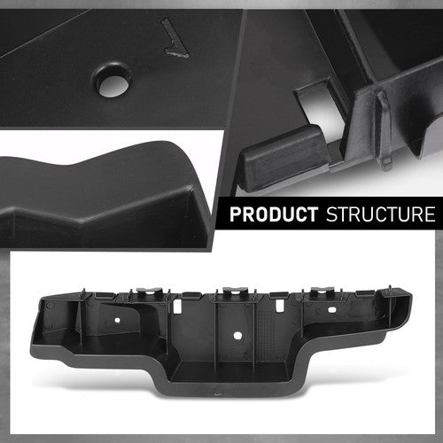 Solid Spare Front Bumper Outer Retainer Mounting Bracket Left Fit For 10-16 Cadillac SRX