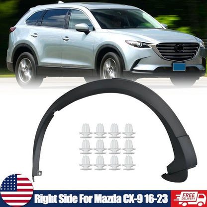 For Mazda CX-9 16 2016-2023 Rear Fender Opening Wheel Arch Trim Passenger Right