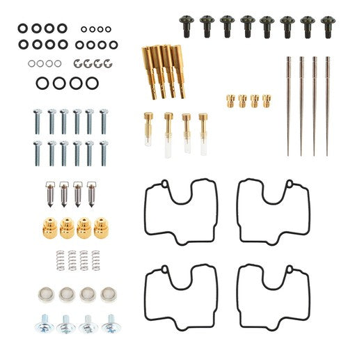 Solid Spare For Yamaha YZF-R1 YZFR1 1998-2001 Carburetor Gaskets Jets Main Rebuild Kit