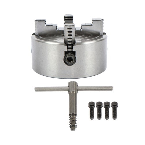 Solid Spare K72-125 5" Lathe Chuck 4-Jaw Reversible - Independent Wood Turning