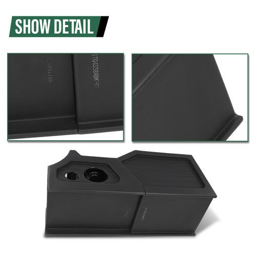 Solid Spare 12" Center Console Subwoofer Box Fit For 2007-2013 Chevy Silverado GMC Sierra