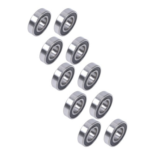 Solid Spare 10Pcs 6206-2RS Bearings 30×62×16mm Double Rubber Seals Deep Groove Ball Bearing