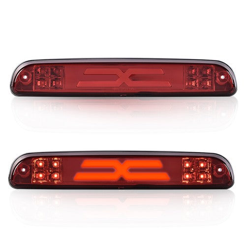 Solid Spare FIT FOR 1999-2016 FORD F250 F350 SUPER DUTY RED LED THIRD BRAKE LIGHT CARGO LAMP