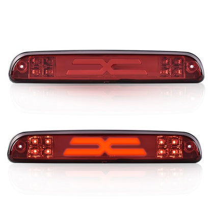 Solid Spare FIT FOR 1999-2016 FORD F250 F350 SUPER DUTY RED LED THIRD BRAKE LIGHT CARGO LAMP