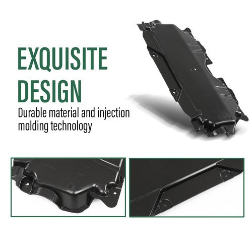 Solid Spare Rear Engine Splash Shield Fit For 15-23 Mercedes-Benz C300 C63 AMG MB1228186