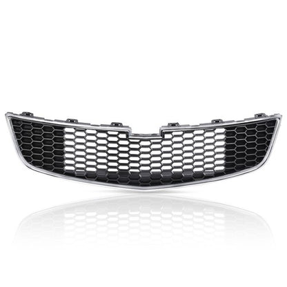 Solid Spare Fit For 11-14 Chevrolet Cruze Front Bumper Lower Grill Honeycomb Grille