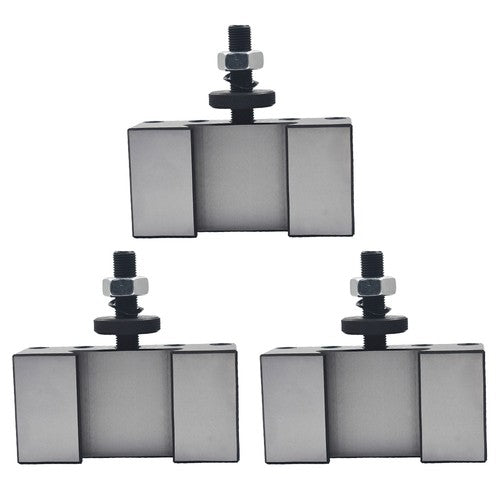 Solid Spare BXA #1 Quick Change Turning & Facing Tool Post Holder 250-201 For Lathe 3pcs