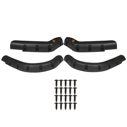 Solid Spare New Golf Cart Standard Fender Flares Front and Rear For EZGO TXT Model 4pcs